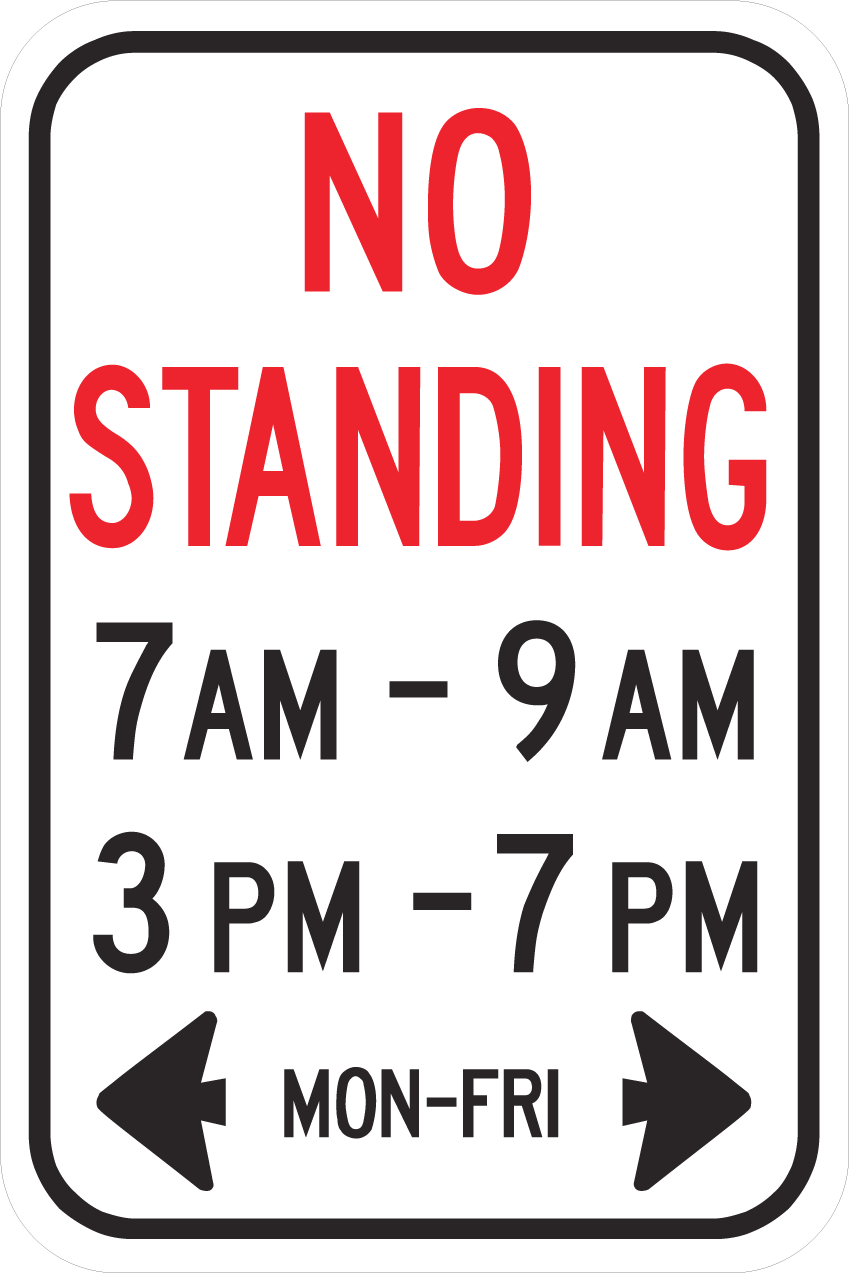 Regulatory Sign 30x45